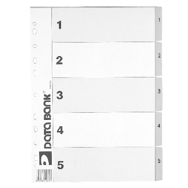 Ring Binder Index - 5 Dividers